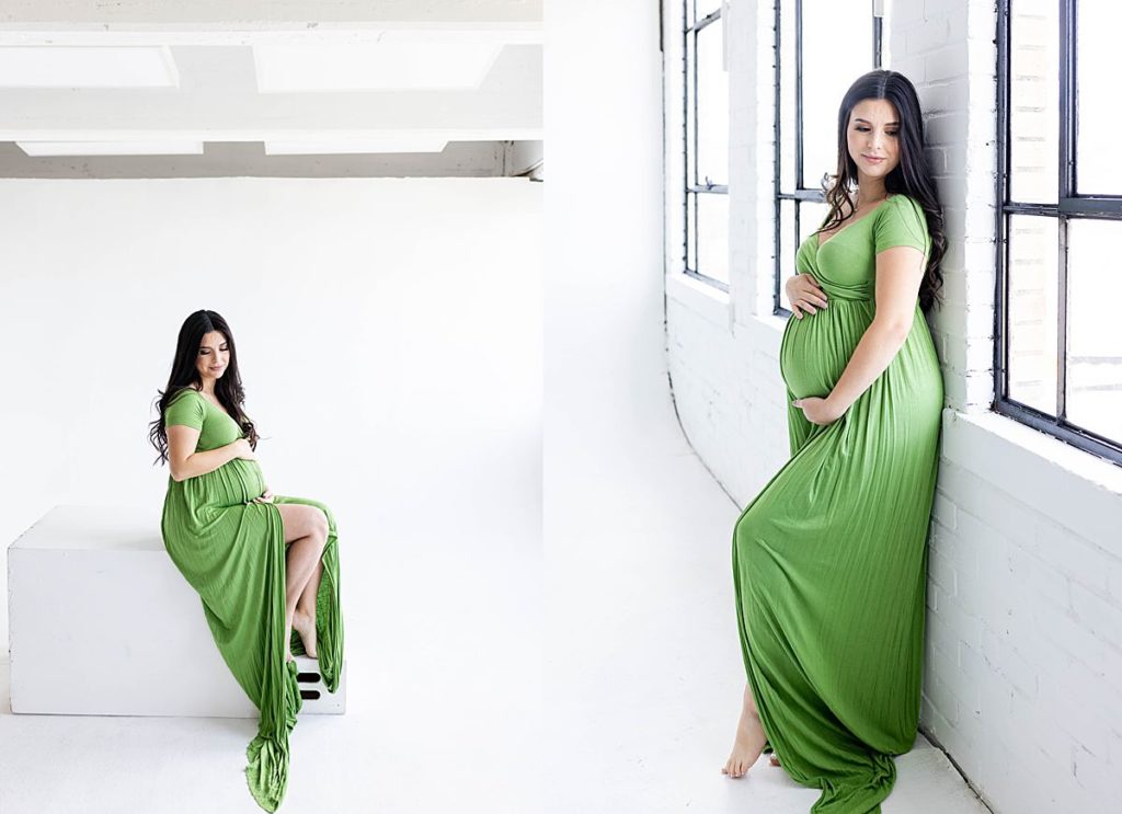 Olive Green Maternity dresses for Rent in Client Closet